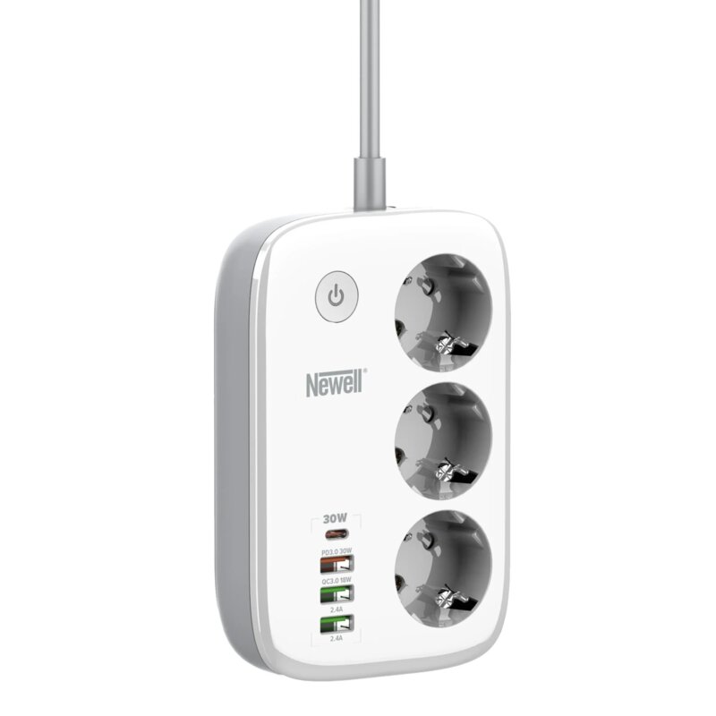 Listwa NEWELL Power Office WiFi PD 30W Wi-Fi (2m) Biały