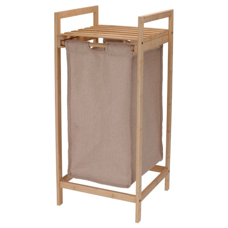 Kosz na pranie BATHROOM SOLUTIONS 44L Beżowy