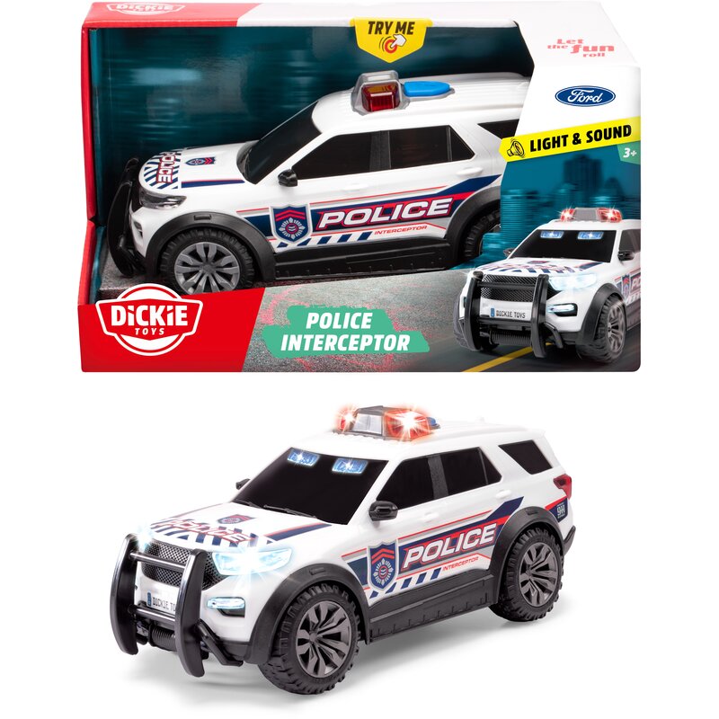 Samochód DICKIE TOYS SOS Ford Interceptor 203714025