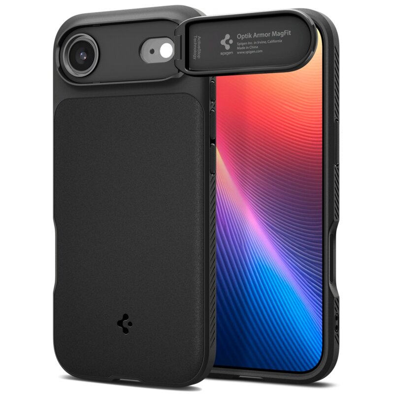 Etui SPIGEN Optik Armor Mag MagSafe do Apple iPhone Air Czarny