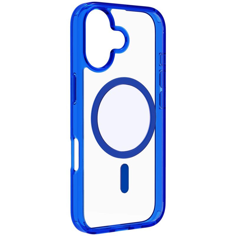 Etui CELLULARLINE Iconic MagSafe do Apple iPhone 17 Przezroczysto-niebieski