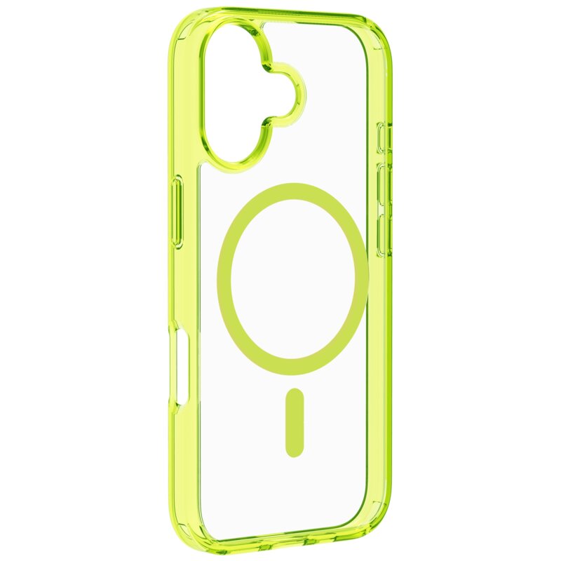Etui CELLULARLINE Iconic MagSafe do Apple iPhone 17 Przezroczysto-zielony