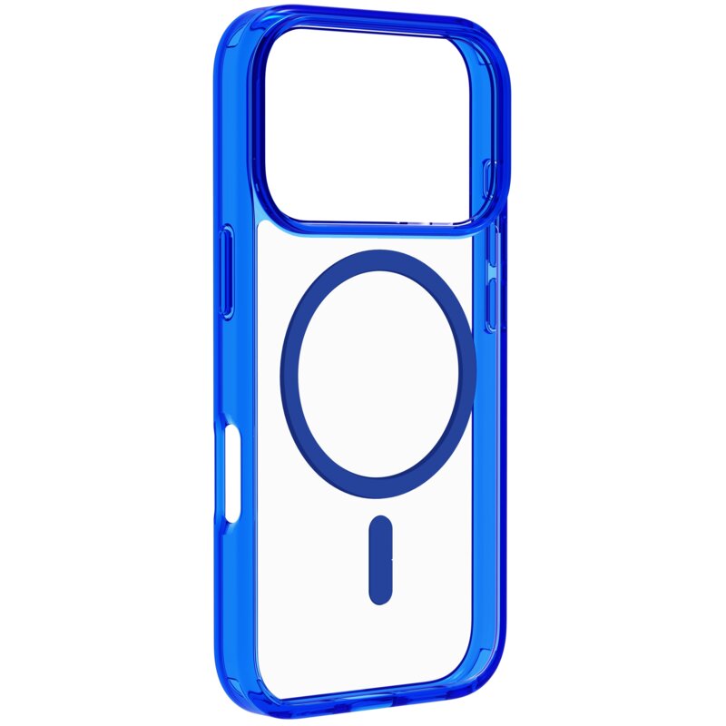 Etui CELLULARLINE Iconic MagSafe do Apple iPhone 17 Pro Max Przezroczysto-niebieski