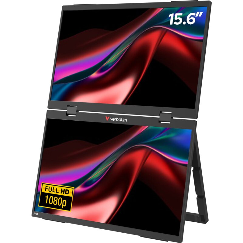 Verbatim 15.6 Dual Monitor Essentials