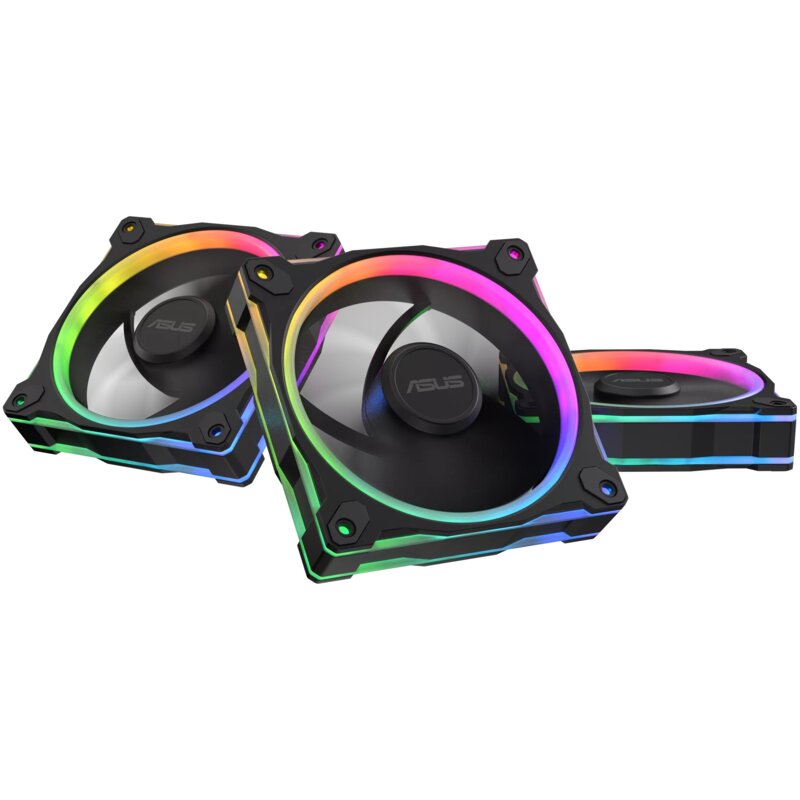Wentylator ASUS PRIME MR120 FAN ARGB BLACK 3IN1