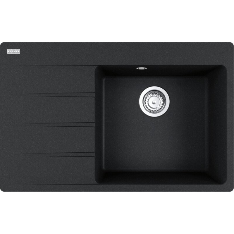 Franke Centro CNG 611-78 TL Komora z prawej strony Granitowy Onyx