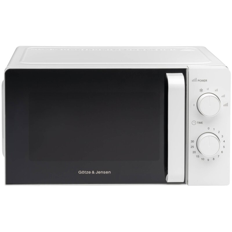 Kuchenka mikrofalowa GÖTZE & JENSEN MO201W 700W średnica 24.5 cm pojemność 20L