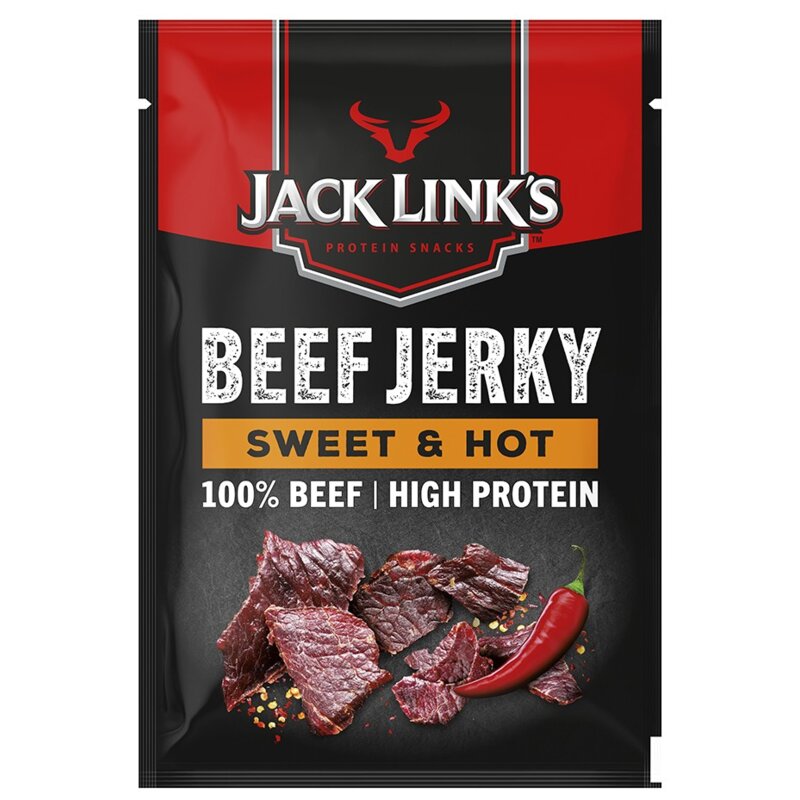 Suszona wołowina JACK LINKS Beef Jerky Sweet & Hot (60 g)