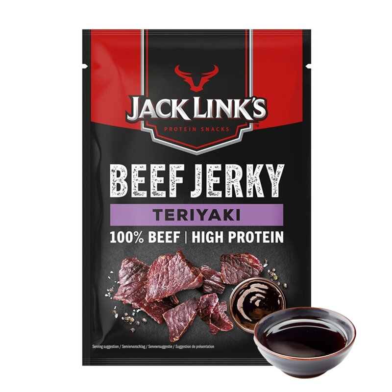 Suszona wołowina JACK LINKS Beef Jerky Teriyaki (60 g)