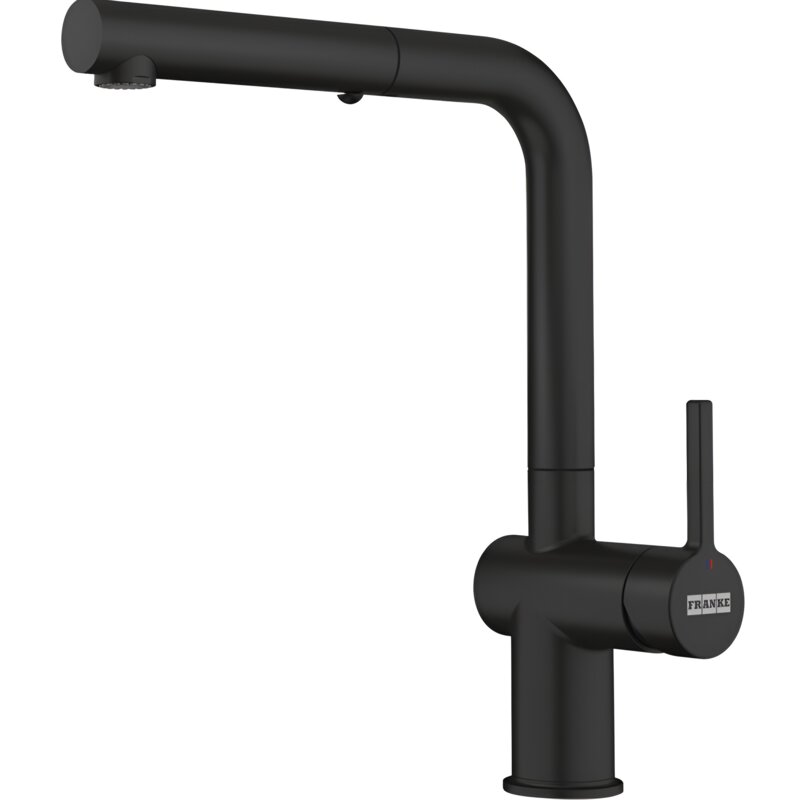 Franke Active Pull-Out Czarny mat Mosiądz
