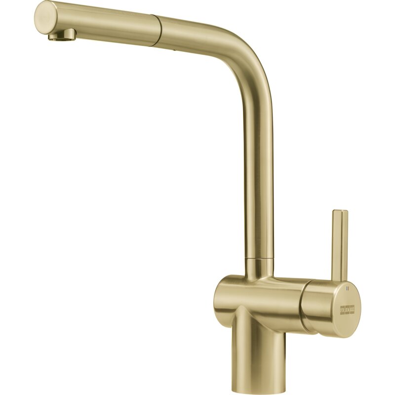Bateria kuchenna stojąca FRANKE Atlas Neo pull-out z wyciąganą wylewką Złoty 115.0681.242