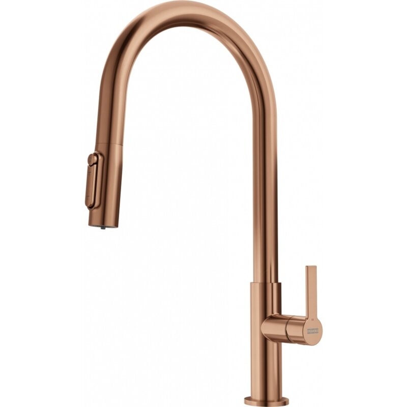 Franke Maris Slim Clear Water Pull-out J Miedziany Mosiądz