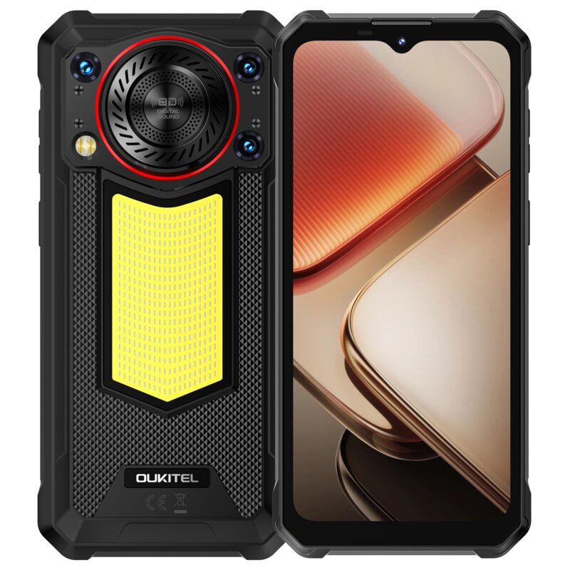 Oukitel WP53 Pro 8/256GB 6,52" 60Hz 50Mpix Czarny