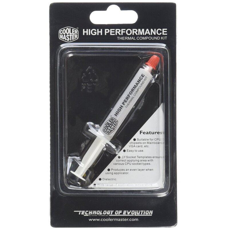 Pasta termoprzewodząca COOLER MASTER Thermal Grease 2g