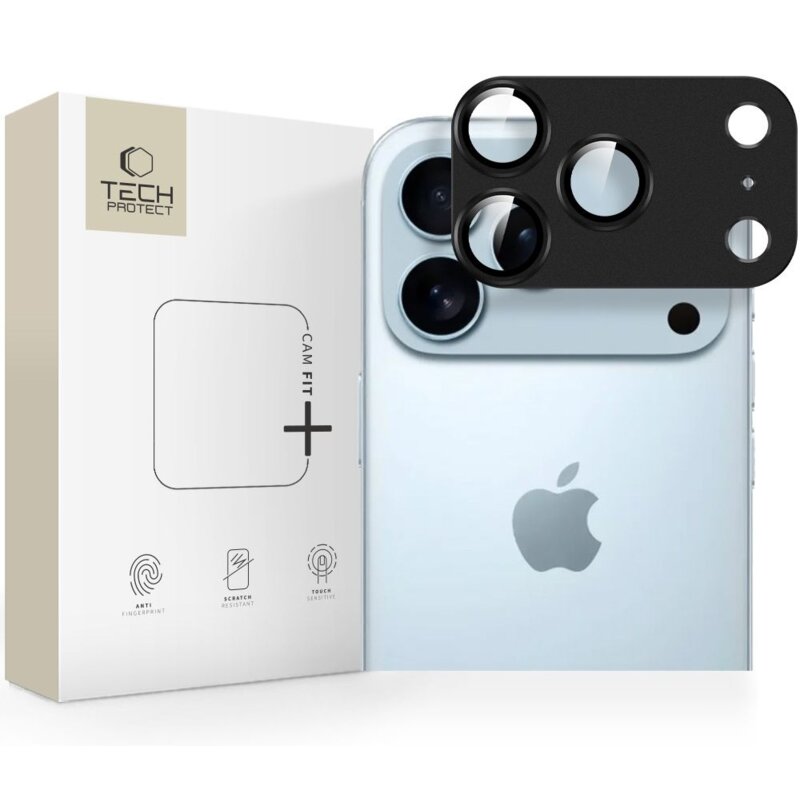 Nakładka na obiektyw TECH-PROTECT Camfull Fit+ do Apple iPhone 17 Pro Max