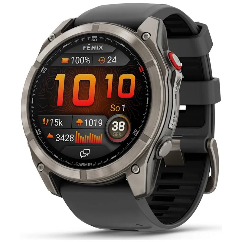 Zegarek sportowy GARMIN Fenix 8 Pro 51mm Grafitowy