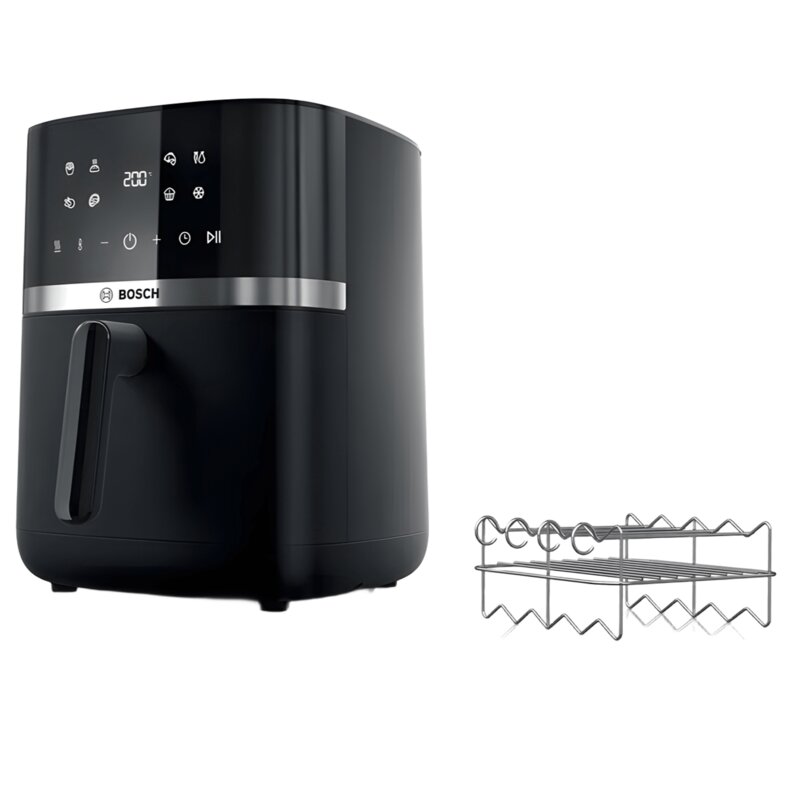Air Fryer Frytkownica beztłuszczowa BOSCH Serie 4 MAF462B1 z dwoma grzałkami 7 automatycznymi programami