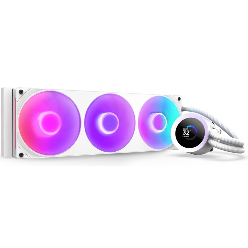 NZXT Kraken Plus 360 RGB Biały