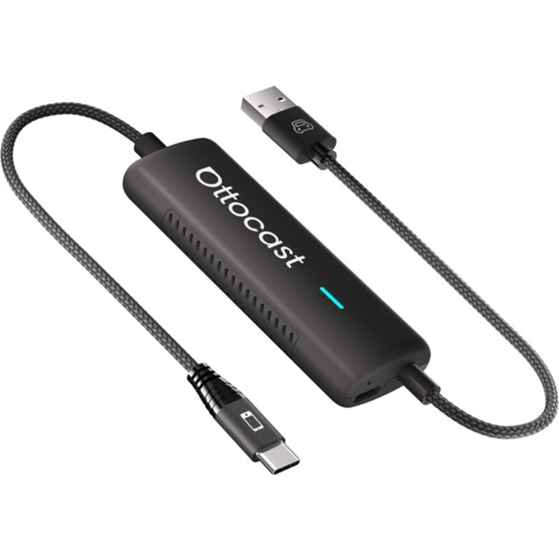 Adapter OTTOCAST Bezprzewodowy CarPlay Czarny