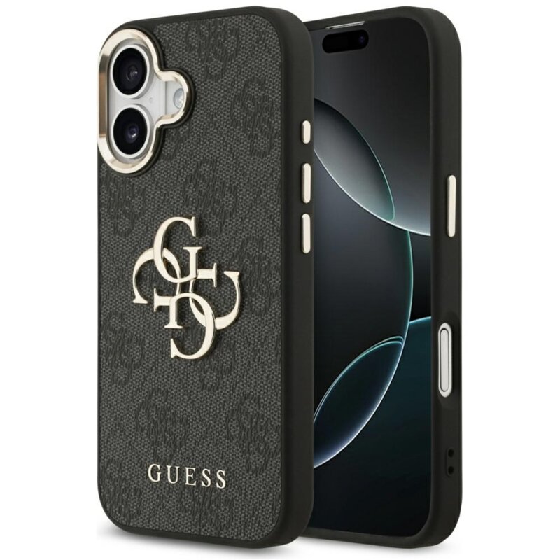 Guess 4G Big Logo do iPhone 17 Czarny