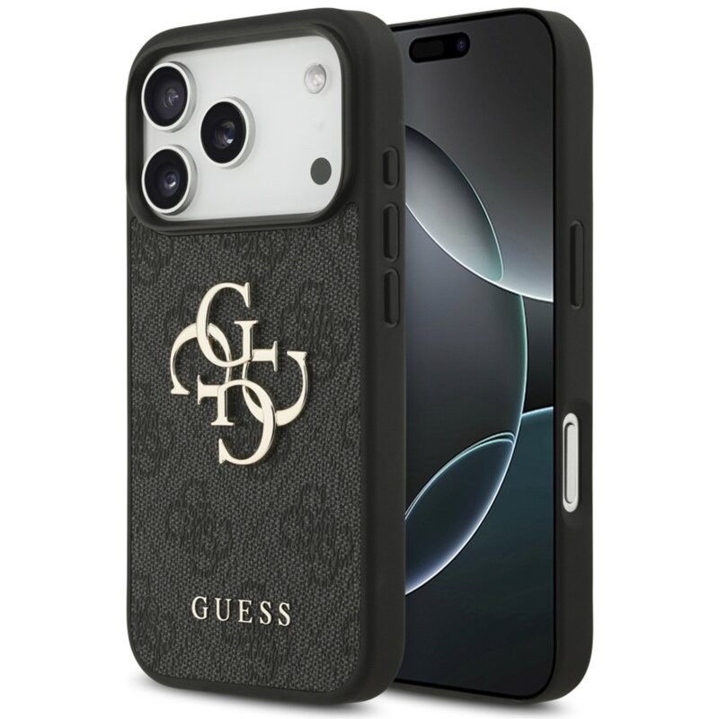 Etui GUESS 4G Big Logo do Apple iPhone 17 Pro Max Czarny