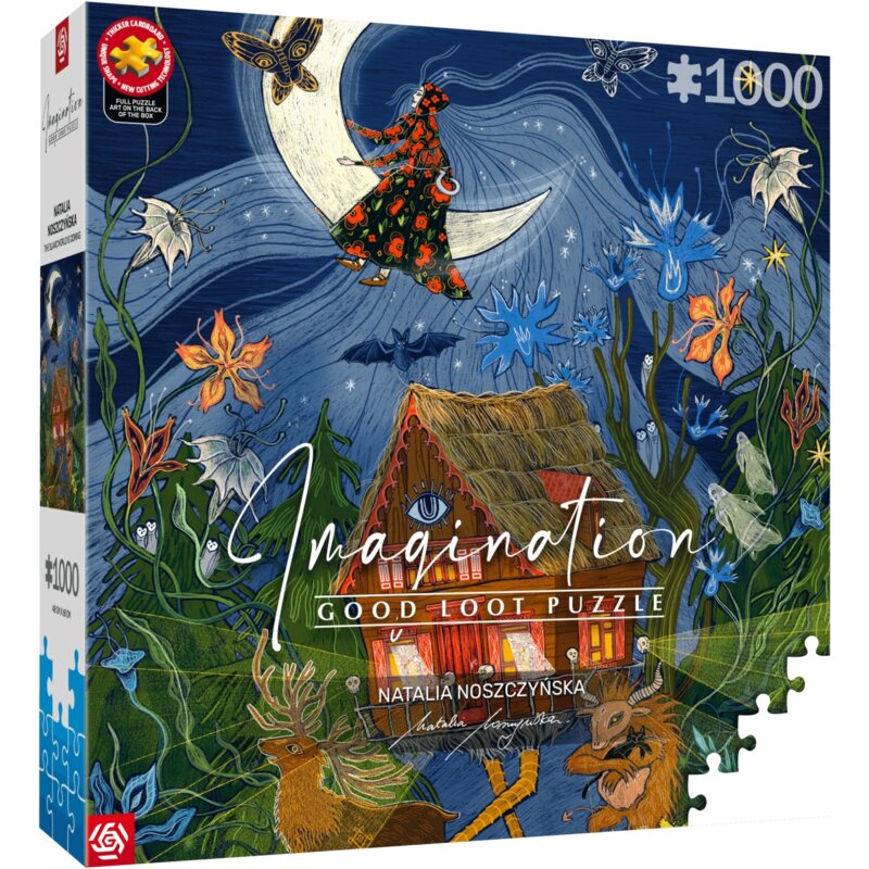 Puzzle GOOD LOOT Imagination Puzzle: Natalia Noszczyńska Słowiański Świat Nadchodzi (1000 elementów) Wielokolorowy
