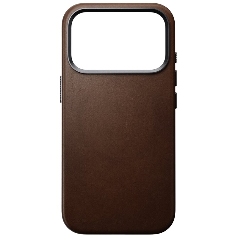 Nomad Traditional Leather Case do iPhone 17 Pro MagSafe brown