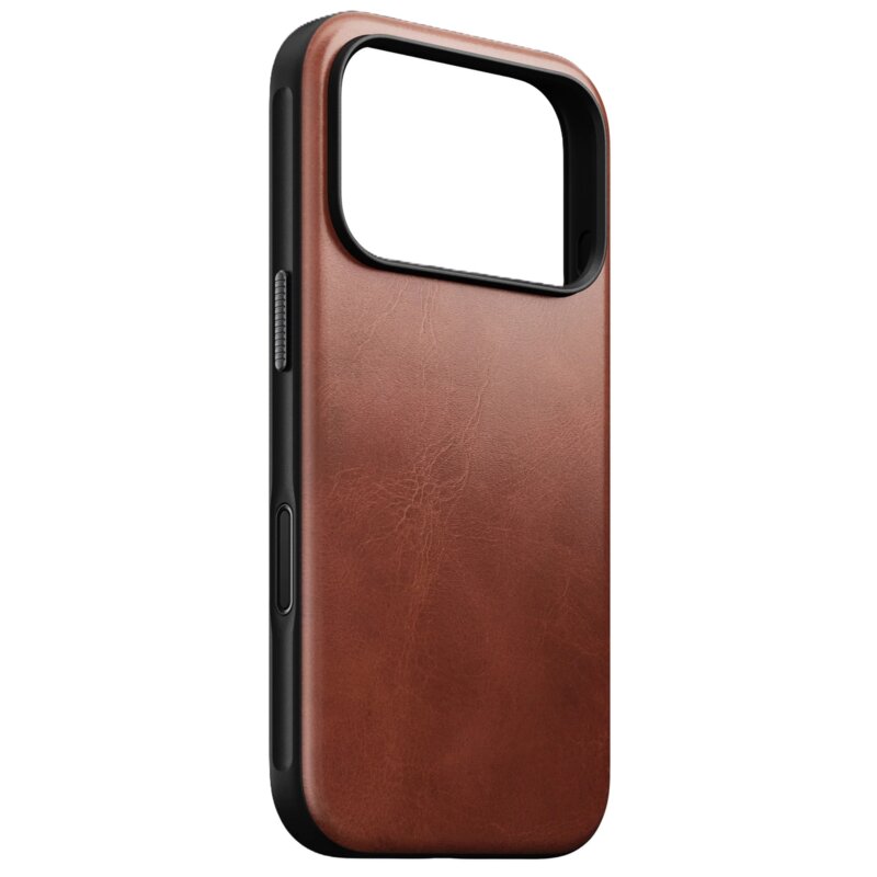 Nomad Modern Leather do iPhone 17 Pro Brązowy