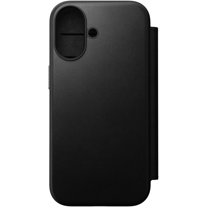 Nomad Modern Leather Folio do iPhone 17 MagSafe black