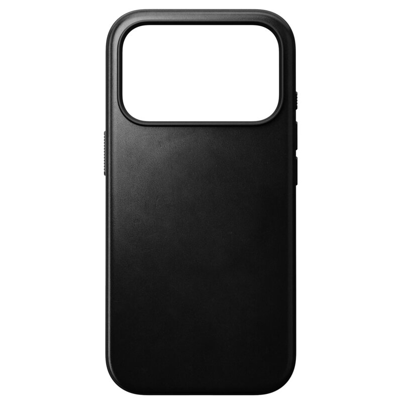 Nomad Modern Leather Case do iPhone 17 Pro MagSafe black