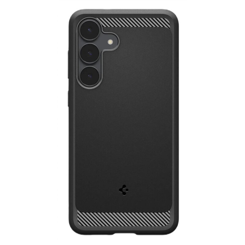 Etui SPIGEN Rugged Armor do Samsung Galaxy S25 FE Czarny mat