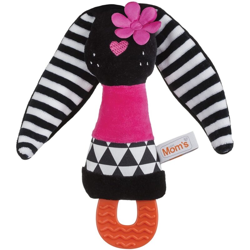 Maskotka MOM'S CARE Króliczka piszczek z gryzakiem