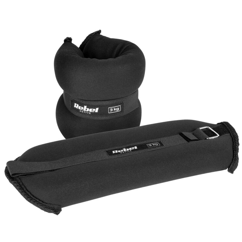 Obciążniki na ręce i kostki REBEL ACTIVE RBA-3500-4 (2 x 4 kg)