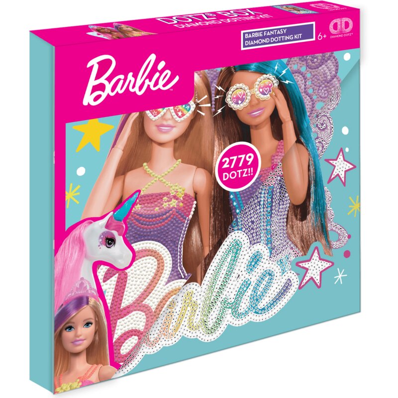 Zestaw kreatywny DIAMOND DOTZ Box Barbie Fantasy 018-DBX093