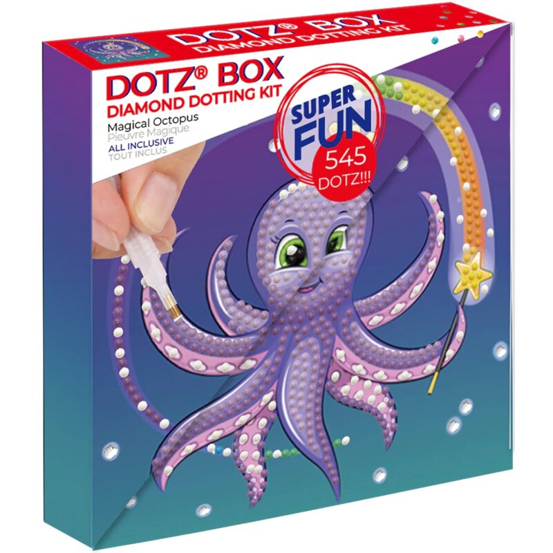 Zestaw kreatywny DIAMOND DOTZ Dotz Box Magical Octopus DBX.063