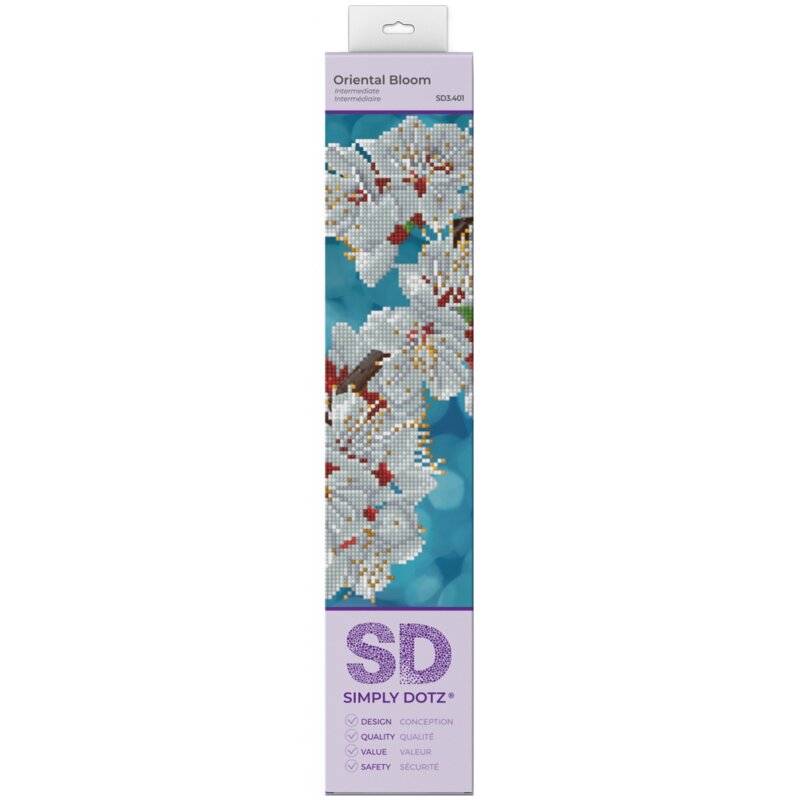 Zestaw kreatywny DIAMOND DOTZ Adults Oriental Bloom SD3401