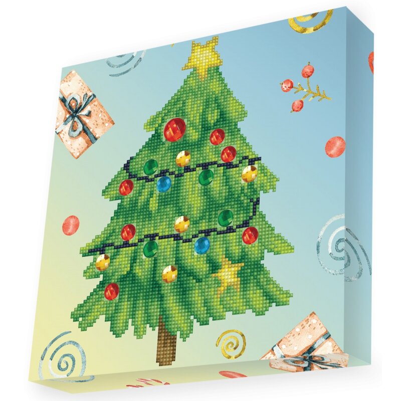Zestaw kreatywny DIAMOND DOTZ Box Christmas Tree 018-DBX049