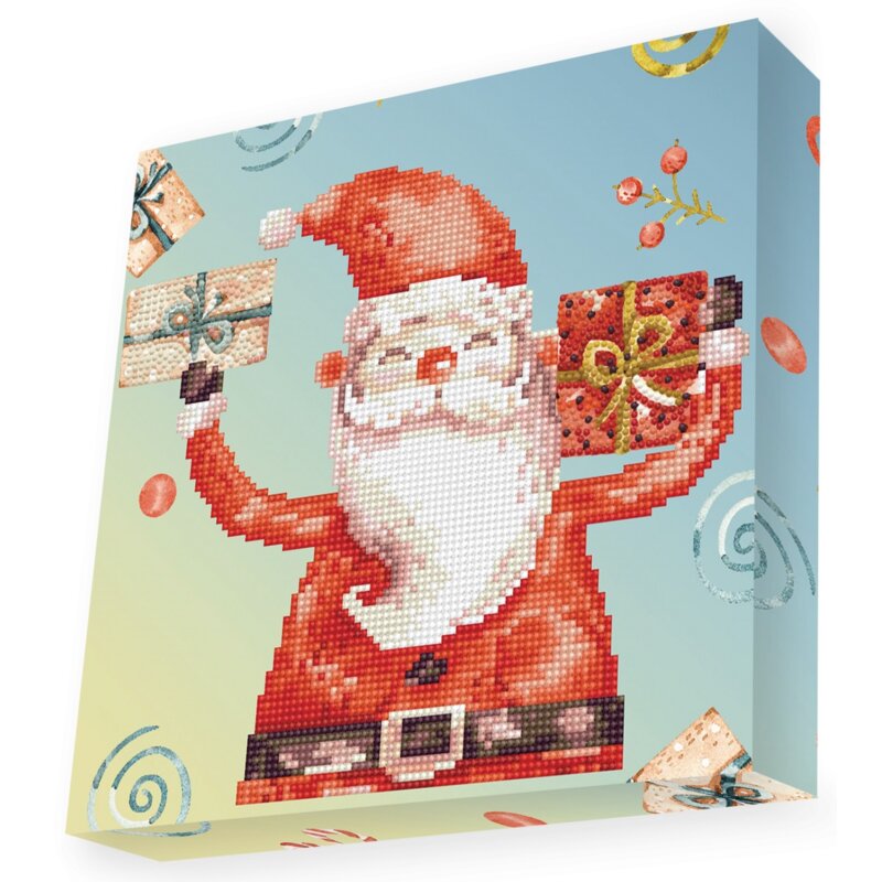 Zestaw kreatywny DIAMOND DOTZ Box Santa Cheer 018-DBX048
