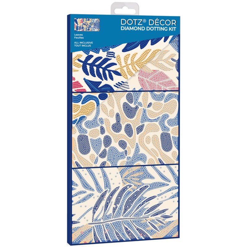 Zestaw kreatywny DIAMOND DOTZ Dotz Decor Leaves DBX4.009