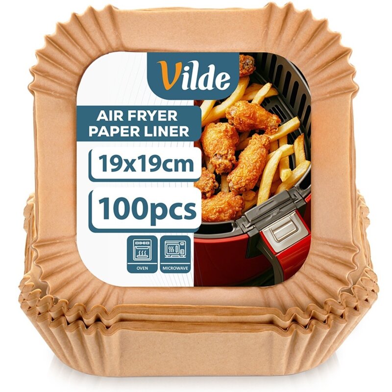 Papier do Air Fryer VILDE 279045 19 x 19 cm (100 sztuk)