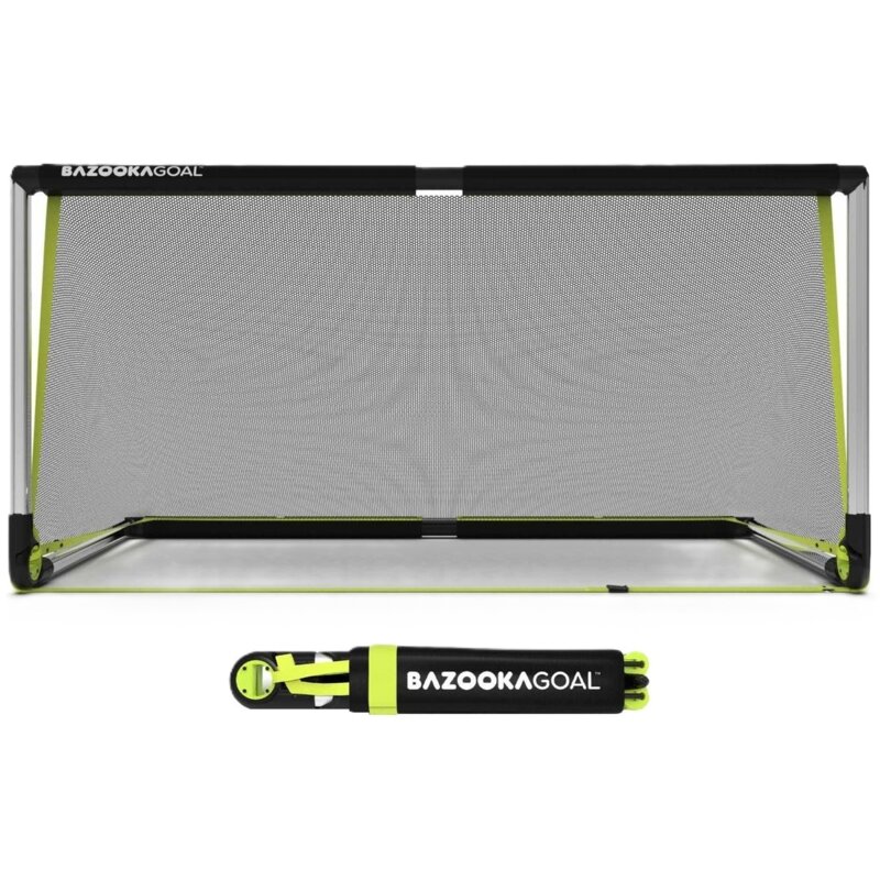 Bramka do piłki nożnej BAZOOKAGOAL BGXXL1ALUS Aluminiowa (180 x 90 x 90 cm)