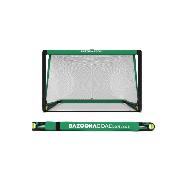 Bramka do piłki nożnej BAZOOKAGOAL BGO8 (120 x 75 x 75 cm)