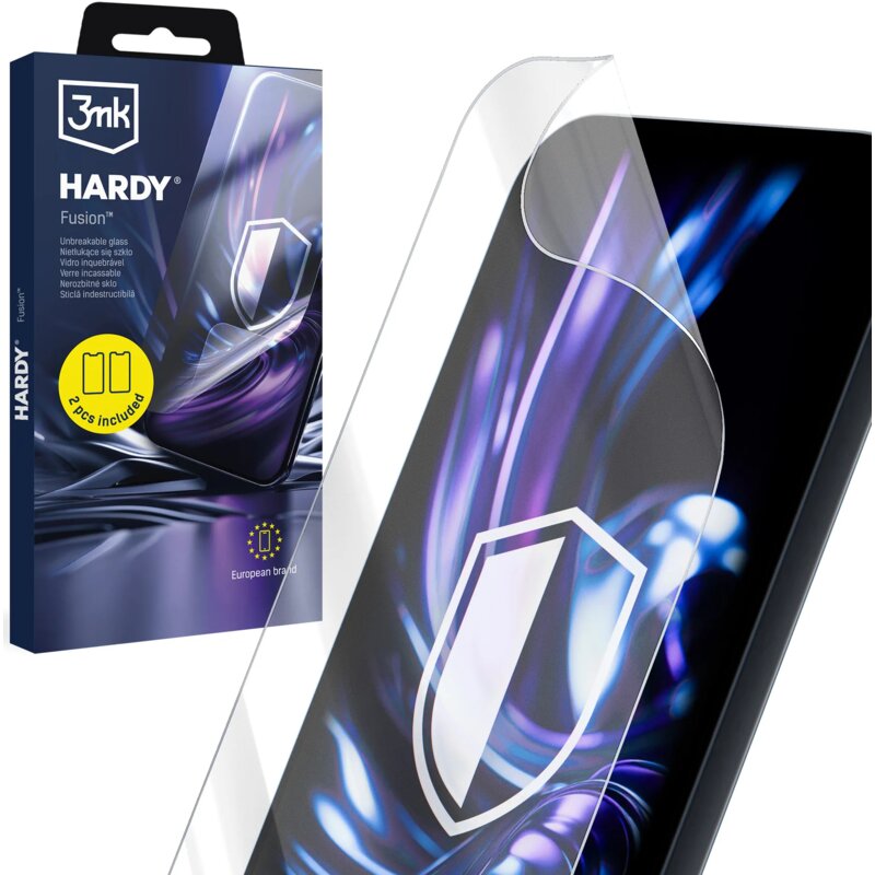 Szkło hybrydowe 3MK Hardy Fusion do Google Pixel 8 Pro (2 szt.)