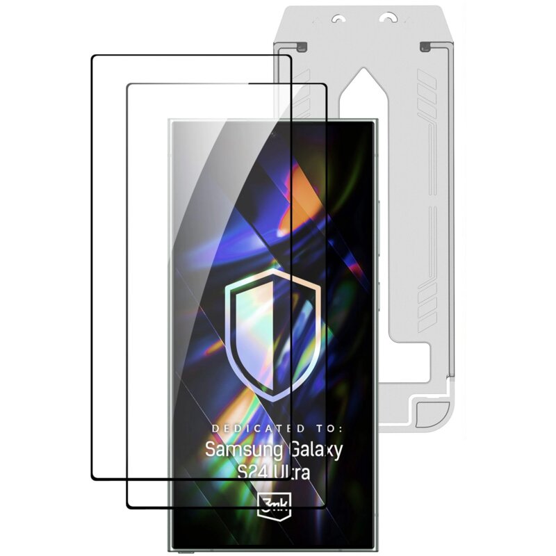 Szkło hartowane 3MK Hardy Hardura 9H do Samsung Galaxy S24 Ultra (2 szt.)