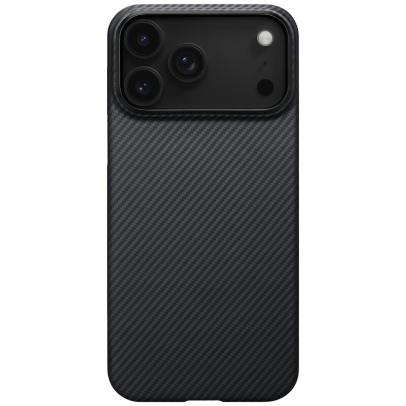 Etui - plecki PITAKA Ultra Slim MagSafe iPhone 17 Pro Czarno-szary