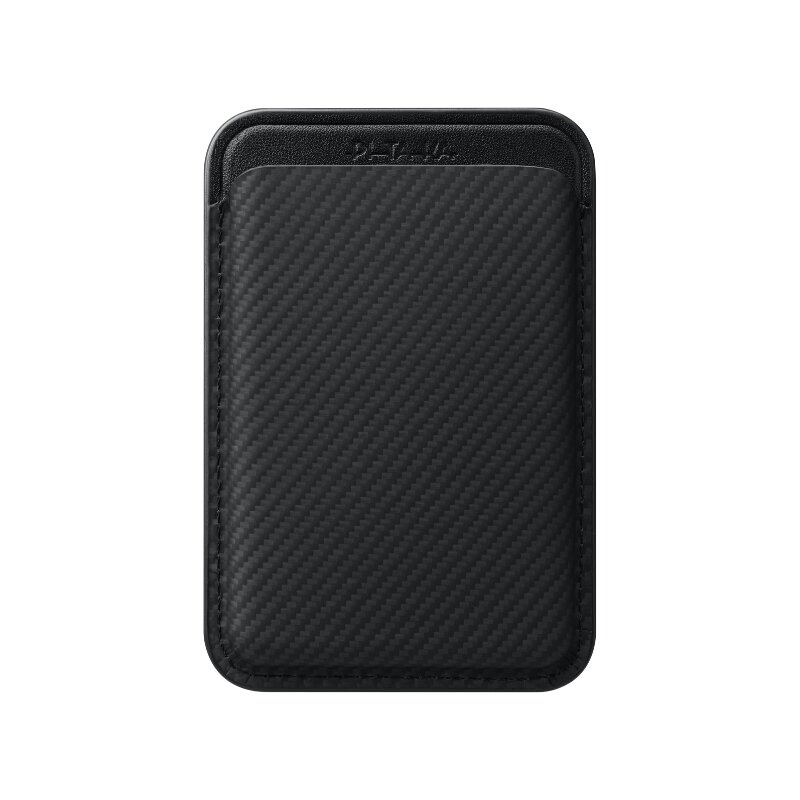 Pitaka Woven Wallet MagSafe Czarno-szary