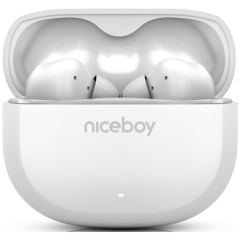 Słuchawki dokanałowe NICEBOY Pins 4 ANC Biały