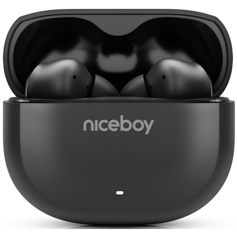 Słuchawki dokanałowe NICEBOY Pins 4 ANC Czarny