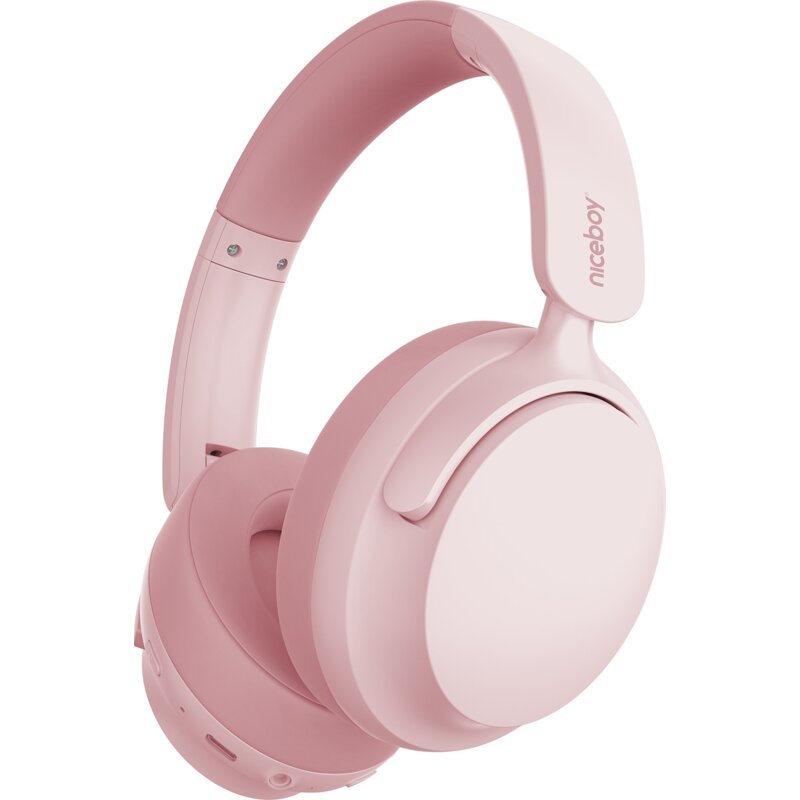 Słuchawki nauszne NICEBOY Stellar ANC Różowy