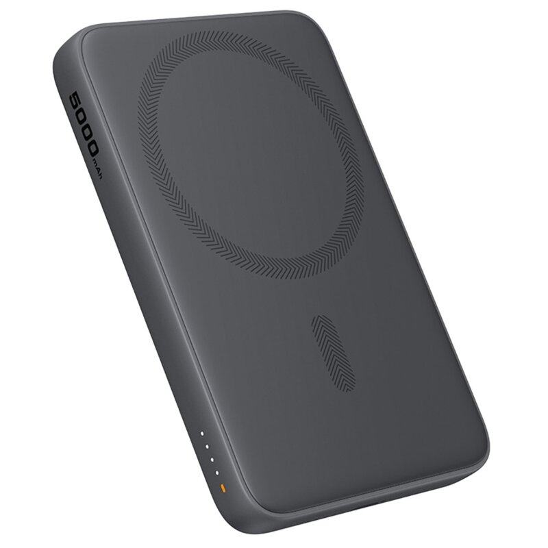 Aukey MagFusion Slim PB-MS03 Magnetic 5000mAh 20W Szary